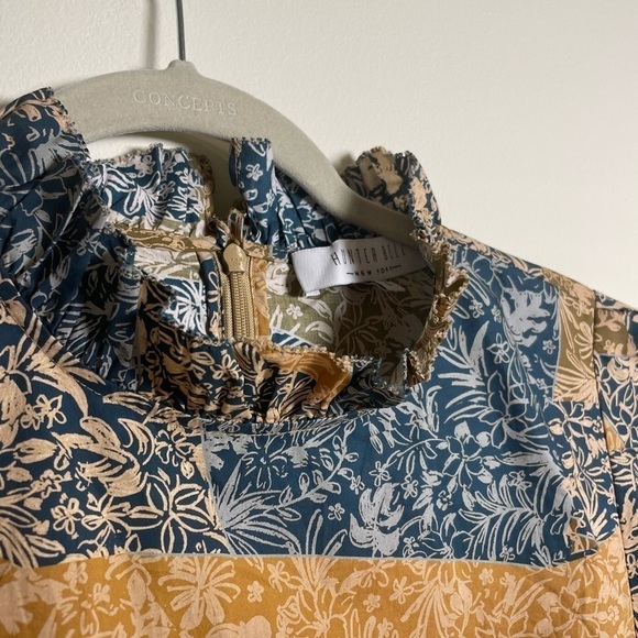 HUNTER BELL NWOT Willa Top in Prairie Patchwork size large - Picture 8 of 12